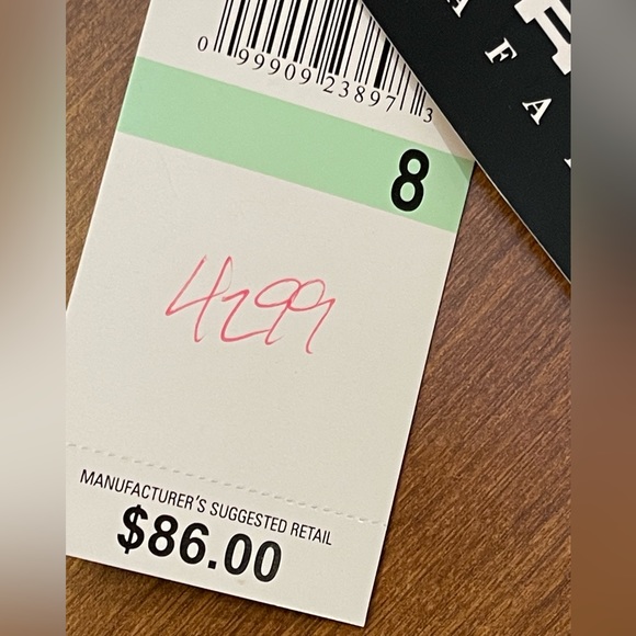 NWT. Rafaella blazer/jacket. White with gray stripes. Size 8 women’s. - Picture 6 of 8